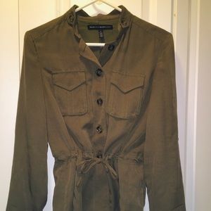 Olive Green Safari Jacket Size 0